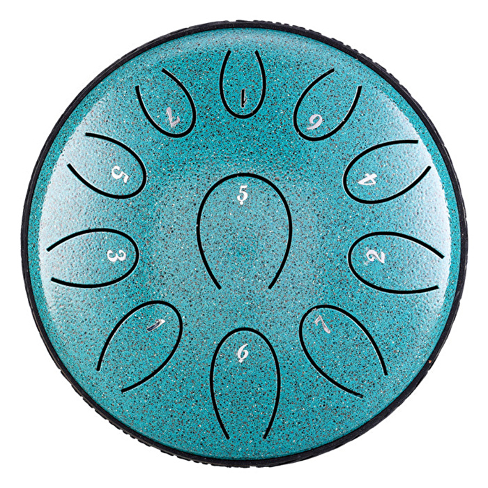 HLURU TWY11-6 SKYBLUE - Round Tongue Series 11 Notalı 6" Sky Blue Tongue Drum